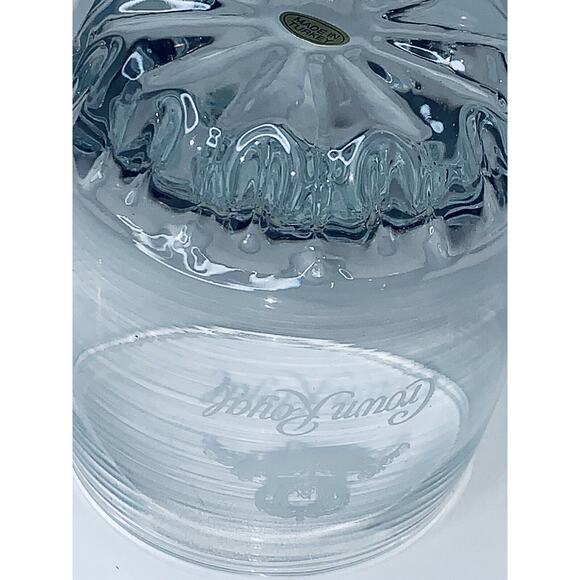 Crown Royal Old Fashioned Rocks Lowball Glass Etched Logo Label Made in Turkey - Picture 7 of 10